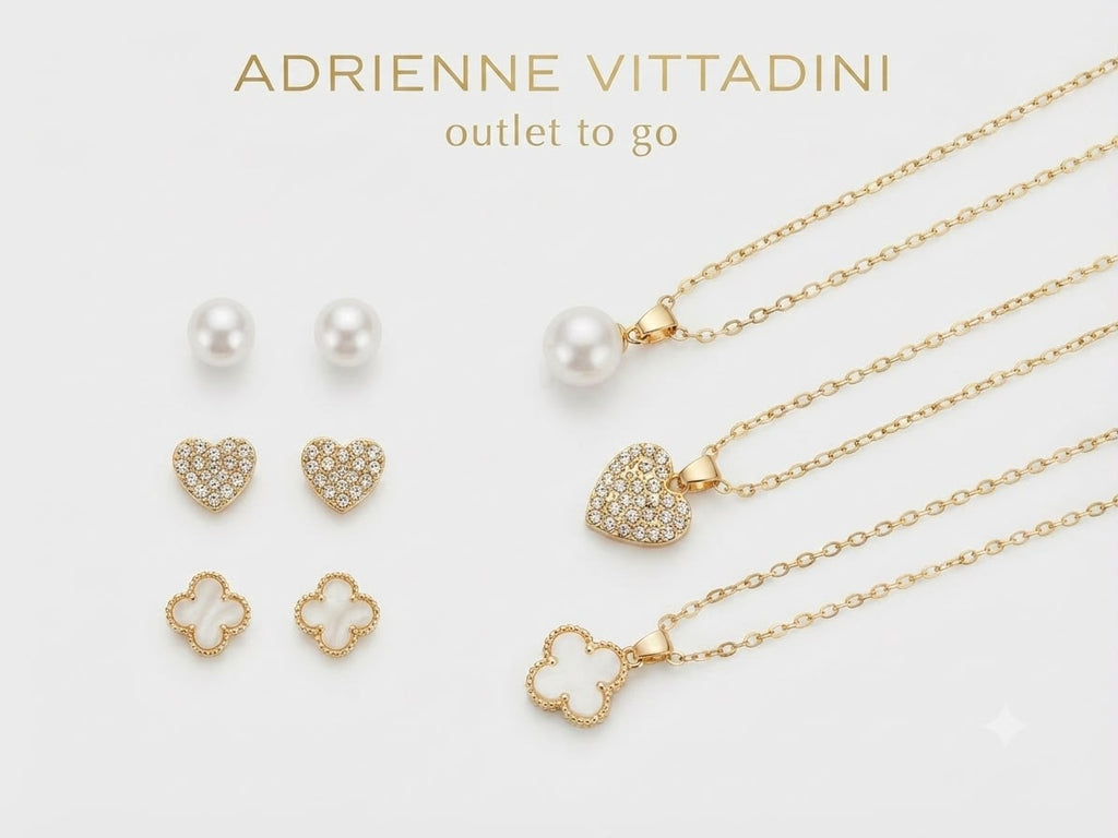 Set de 3 collares y 3 aretes adrienne vittadini diamante