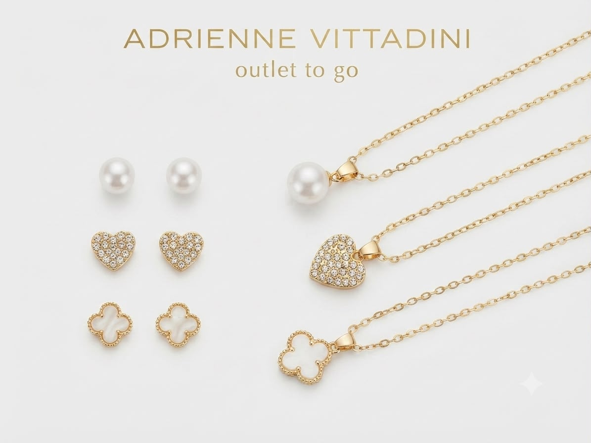 Set de 3 collares y 3 aretes adrienne vittadini diamante