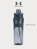 Botella Deportiva Under Armour Clarity con Popote Gris 700 ml