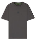 BOSS Playera Gris Oscuro Emblema Minimalista