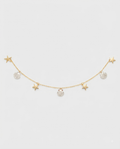 Nine West Pulsera Charms Marinos Dorada