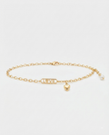 Anne Klein Pulsera LOVE Corazón Dorada