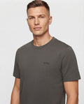 BOSS Playera Gris Logo Pequeño