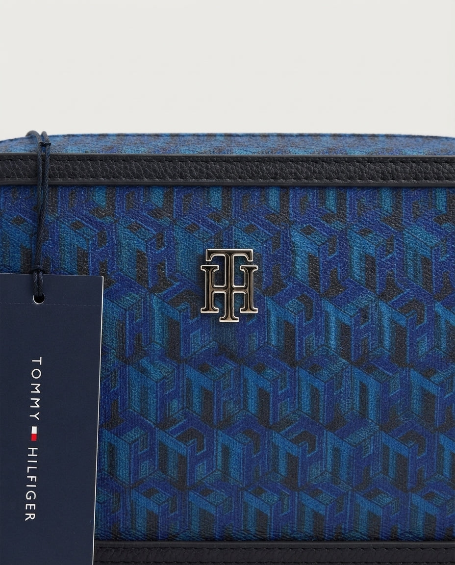 Tommy Hilfiger Bolsa Crossbody Monogram Azul Marino