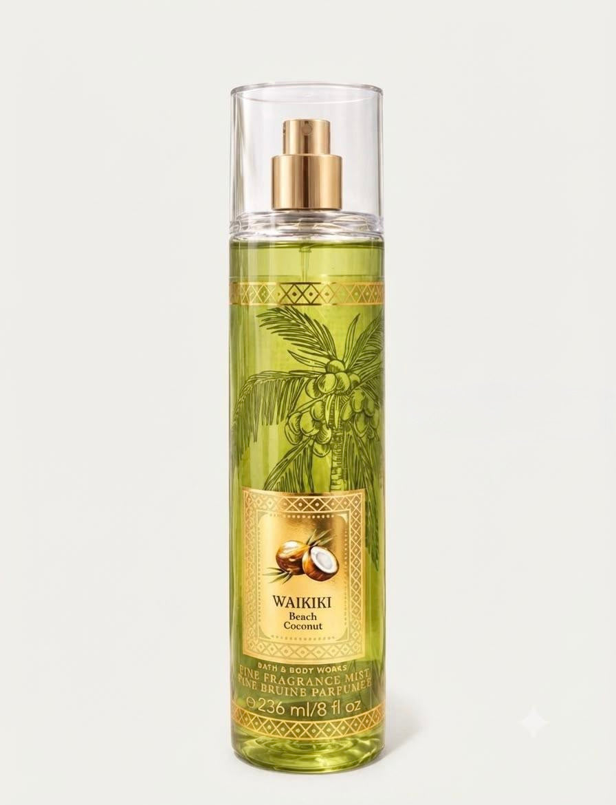 Waikiki Beach Coconut Fine Fragrance Mist