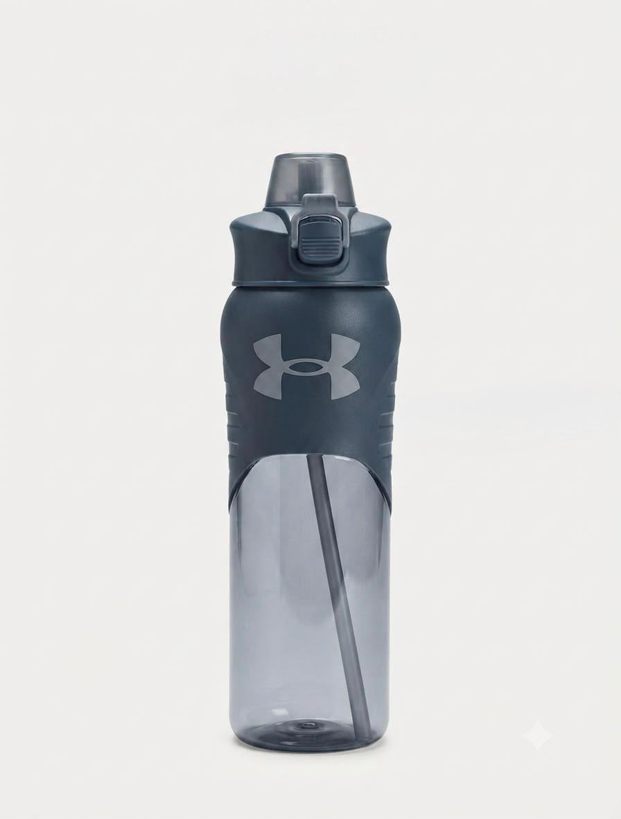 Botella Deportiva Under Armour Clarity con Popote Gris 700 ml