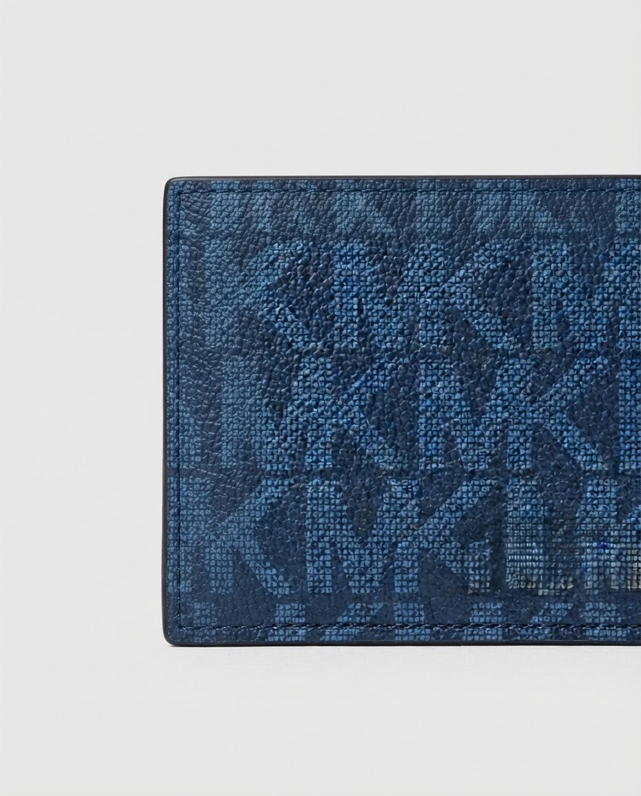 Michael Kors Slim Billfold Wallet para Hombre Color Azul Marino