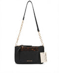 Anne Klein Bolsa Crossbody Negra Multifuncional