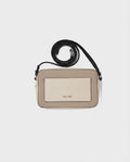 Bolsa Crossbody Nine West Bicolor Beige y Crema