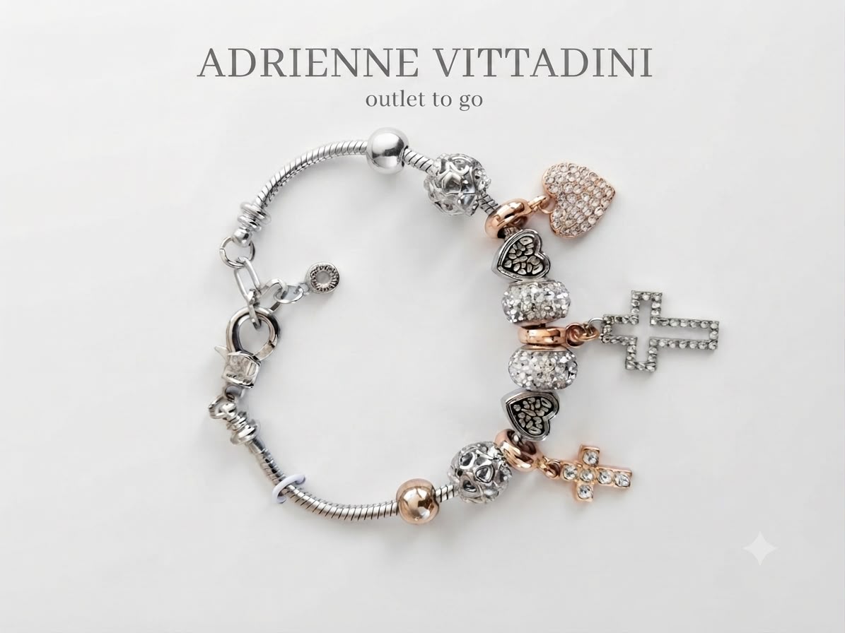 Adrienne Vittadini Pulsera Religiosa Bicolor