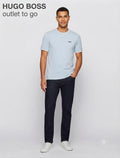 BOSS Playera Azul Claro Logo Pequeño