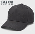 BOSS Gorra Negra Logo Bordado Tonal