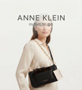 Anne Klein Bolsa Crossbody Negra Multifuncional