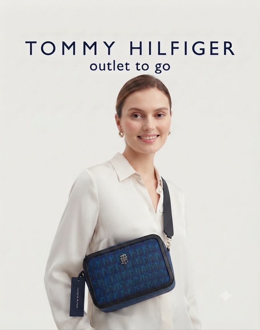 Tommy Hilfiger Bolsa Crossbody Monogram Azul Marino