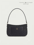 Bolsa de Hombro Tommy Hilfiger Monograma Negra