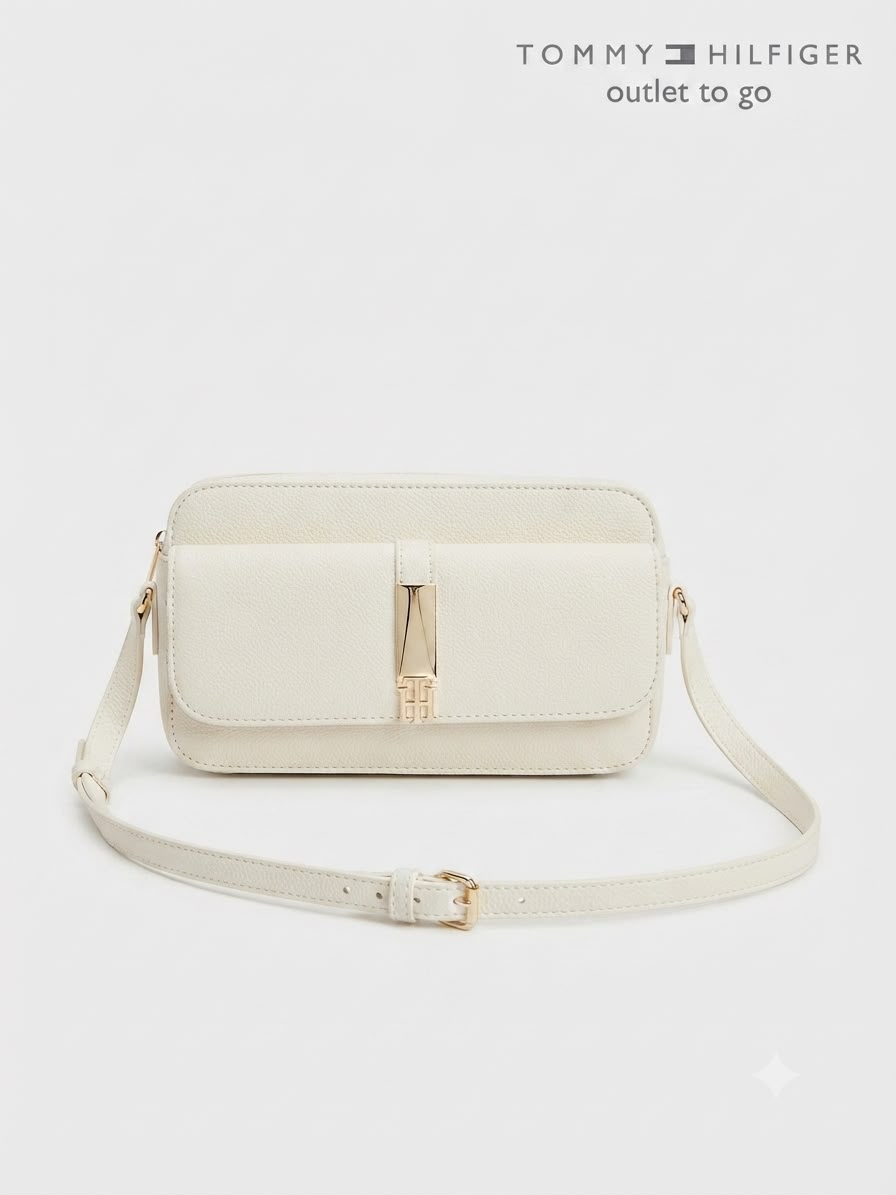 Bolsa Crossbody Tommy Hilfiger Crema