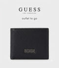 Guess Magnetic Reversible Flex Card Case para Hombre Color Negro